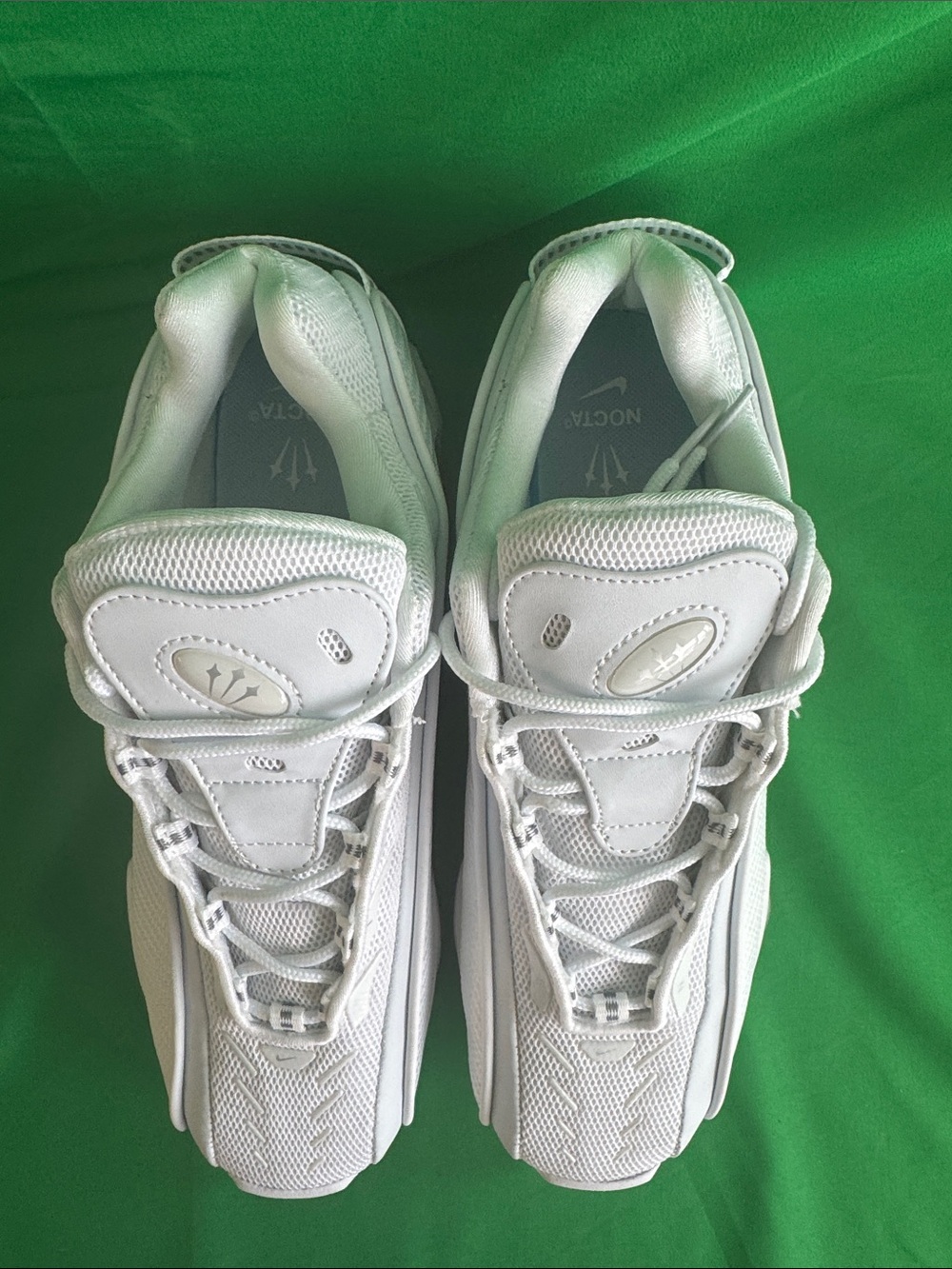 New! the Nike NOCTA Glide "Triple White" Concepts - Picture 6 of 9